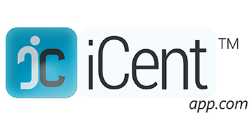 iCent logo with background